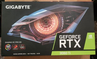 NEW GIGABYTE GeForce RTX 3060 Ti GAMING OC PRO GPU