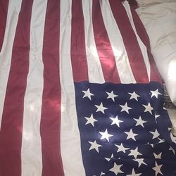 Vintage American Flag 9*5