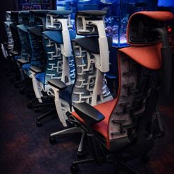 BRAND NEW! 2026 HERMAN MILLER EMBODY LOGITECH EDITION NEW COLORS AVAILABLE CYAN, STUDIO WHITE, NIGHTFALL NOVA,GALAXY WHITE, MINERAL IGNITE,AMETHYST 