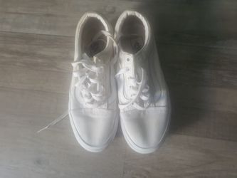White Vans 5.5