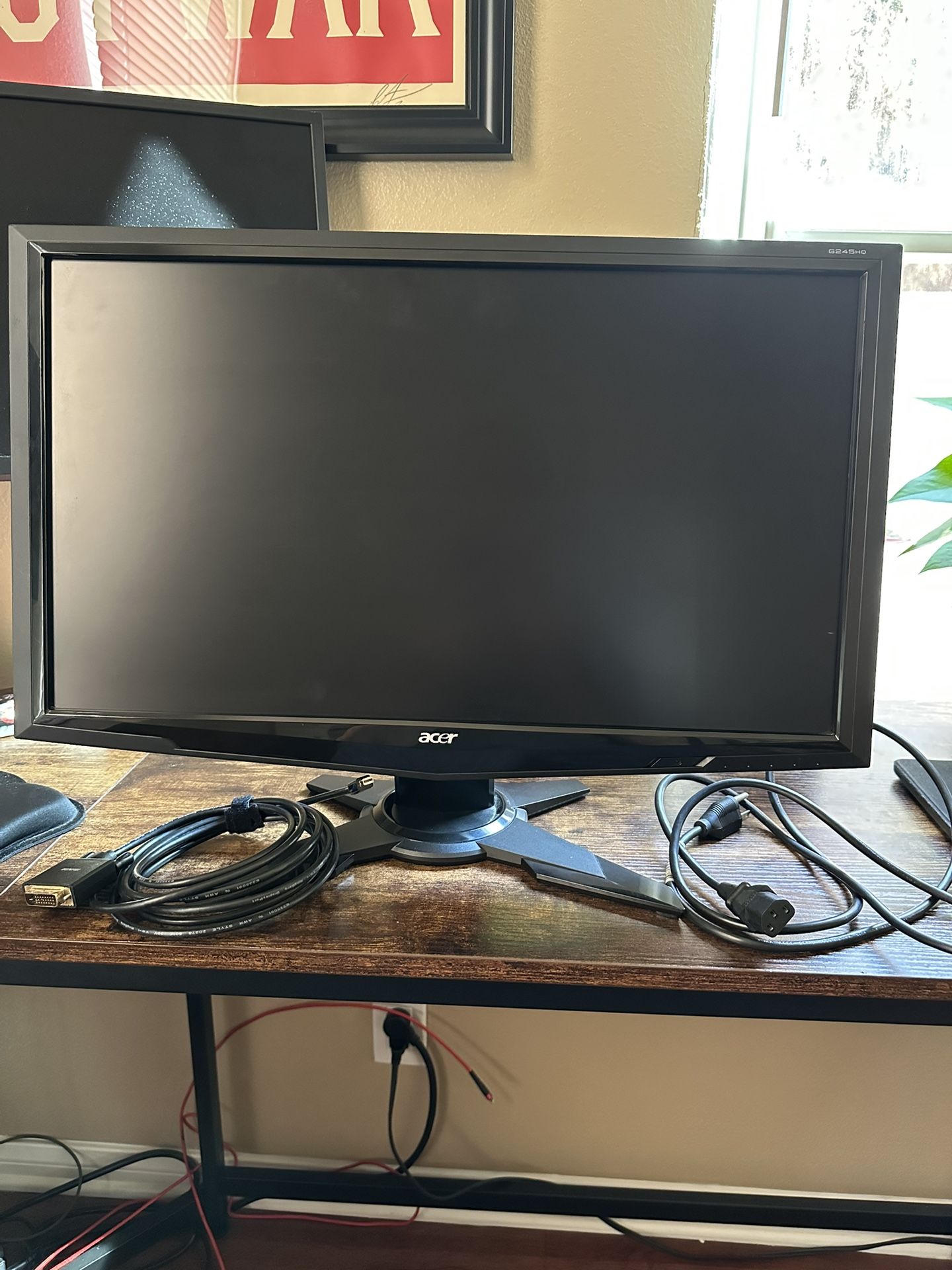 Acer 24 inch lcd monitor