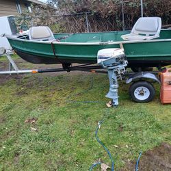 Boat and Trailer For Sale