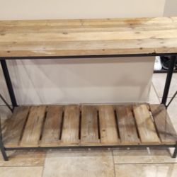 Butcher Block Stye Stand