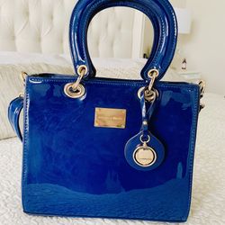 Michelle Belau Blue Crossbody Purse