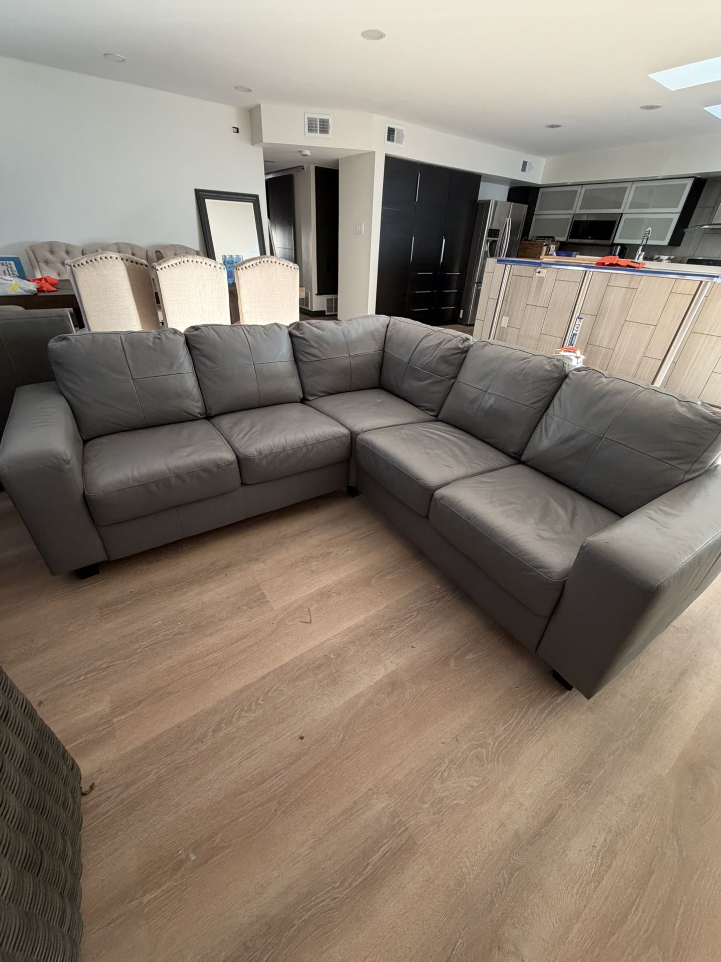Sectional Leather Couch