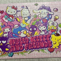 Hello Kitty and Friends 1000 pc puzzle