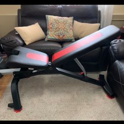 Exercise  Bench; BowFlex - 5.1S Stowable Bench - Black