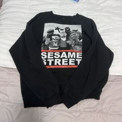 sesame street crewneck sweater