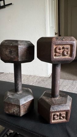 25lb dumbbells