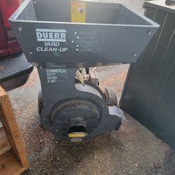 Used Duerr Commercial Rated 8hp Chipper