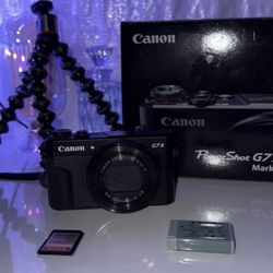 CANON G7 X Mark II