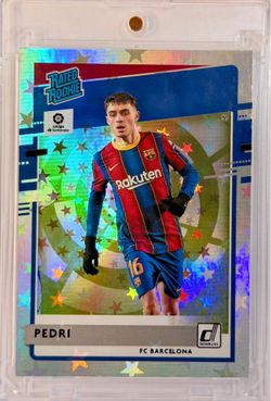 Pedri • 2020-21 Panini • Chronicles Donruss • La Liga Rated Rookies Astro