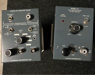 Cushman Electronics Model 333 & 314
