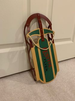 Small Decorative Wooden Sled