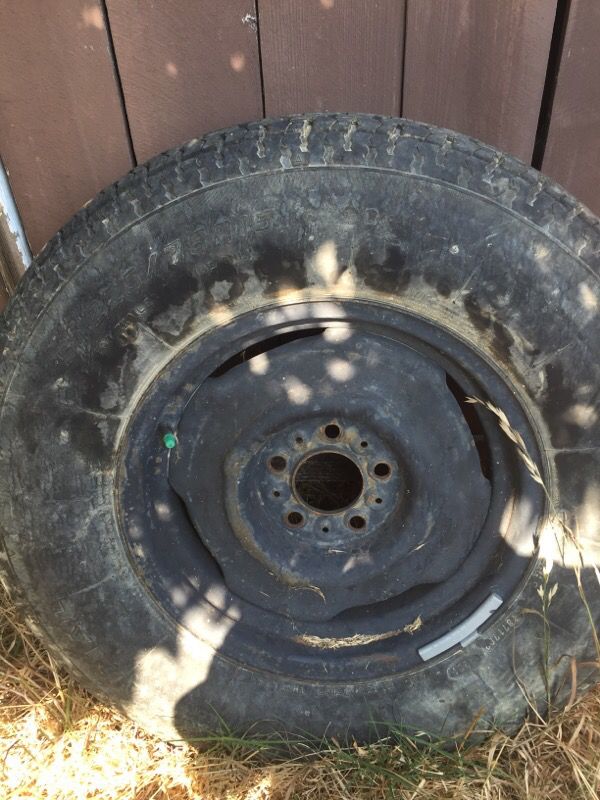 5 lug spare tire and rime for Trailer RV