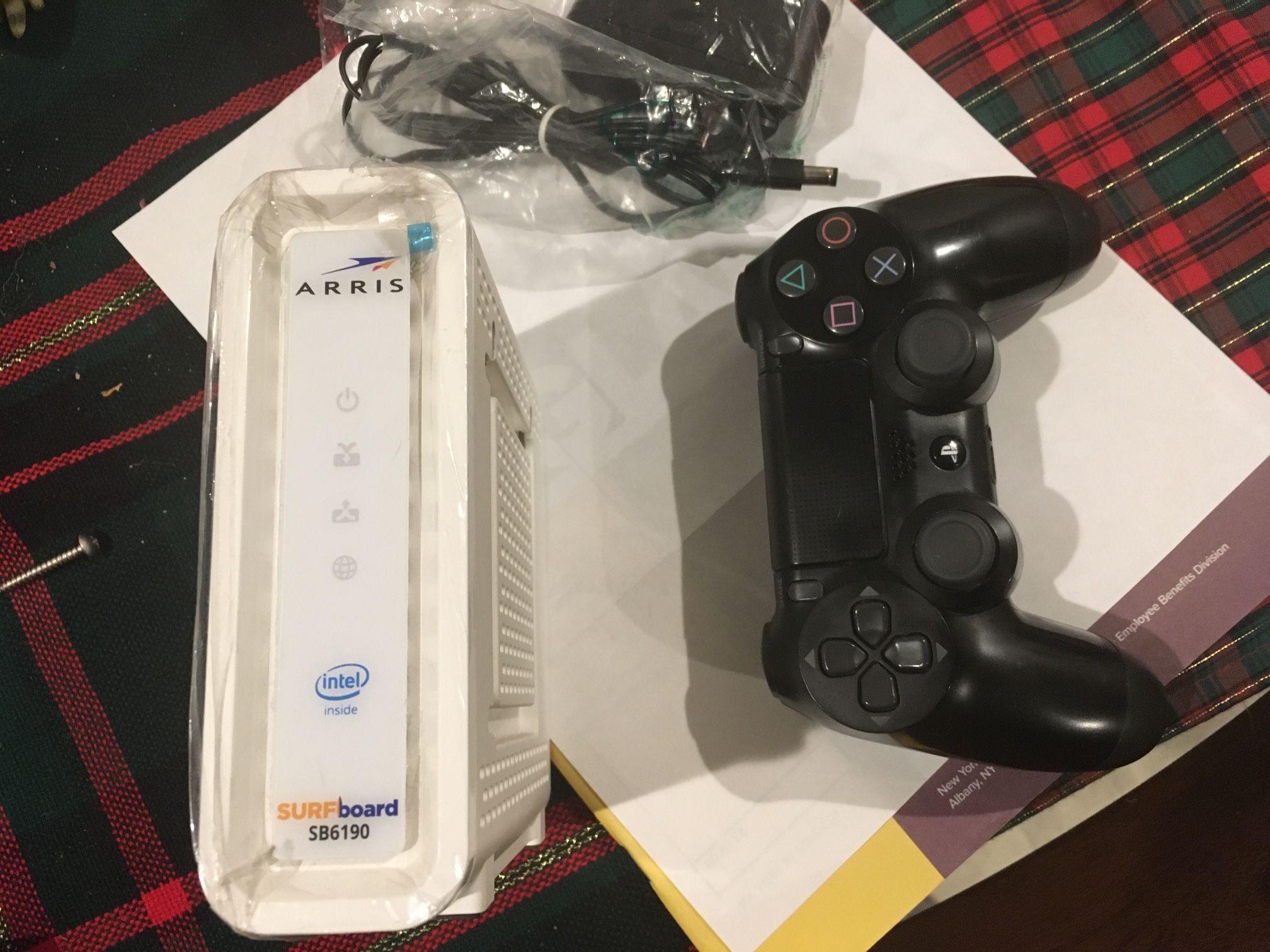 Arris 3.0 Currently Working With Shentel:: Also, PS4 Controller