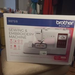 Brother SE725 Computerized Sewing & Embroidery Machine 