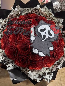 eternal halloween theme bouquet