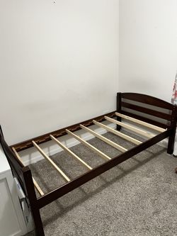 Twin Bed Frame With Head /End Board