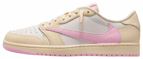 Travis Scott Jordan 1 Retro Low - Shy Pink