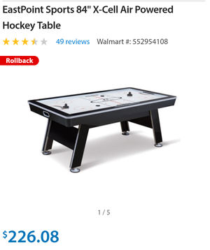 Eastpoint Air Hockey Table For Sale In Highland Ca Offerup