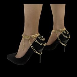 Ankle Bracelets -Handmade!  Silver Or Gold!