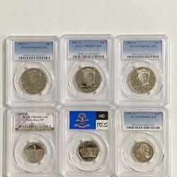 Proof Set Coins
