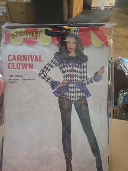 Carnaval Clown Never Used