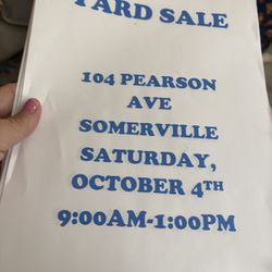 Yard Sale