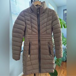Michael Kors Brown Puffer Jacket