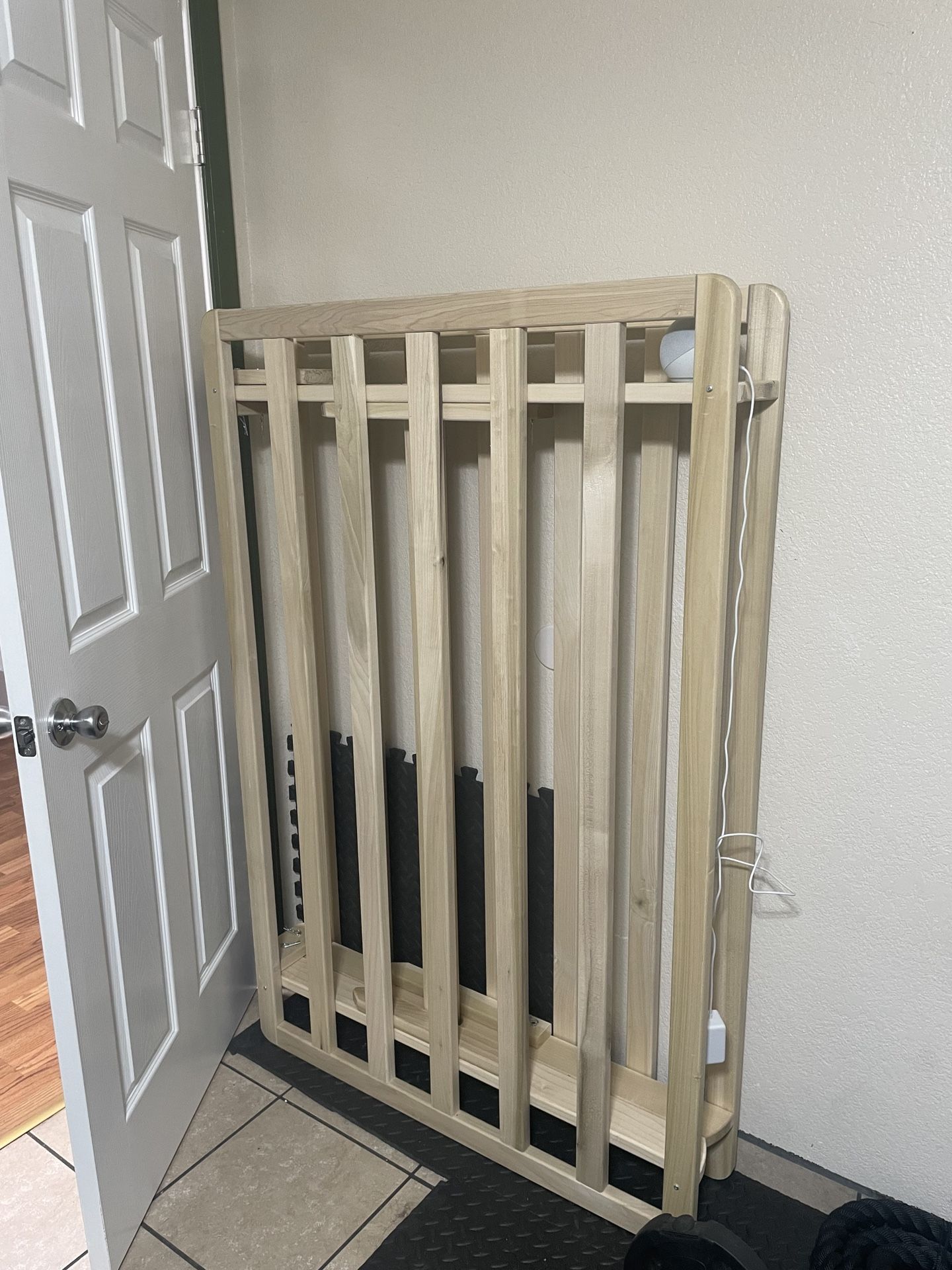 wood foldable bed frame