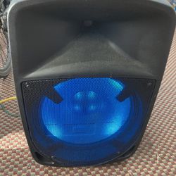 ION Audio Pro Glow 1500 -250W 15” Bluetooth Speaker Party Light Speaker