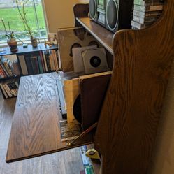 Wooden Hutch Vintage