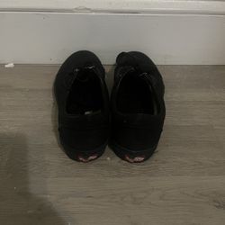 Black Vans 