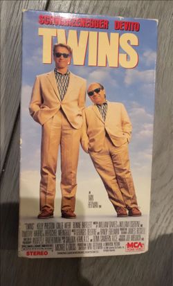👯📼 Twins VHS – Arnold Schwarzenegger & Danny DeVito – 1989 MCA Home Video