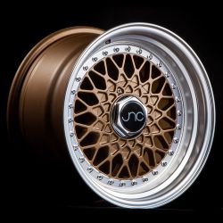 JNC004 Matte Bronze Machined Lip Wheels - 15"-16"