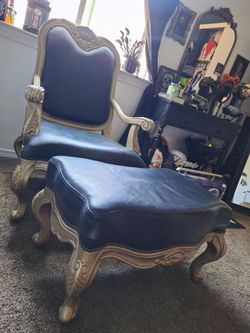 Vintage goth furniture set