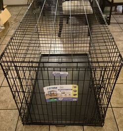 crate  dog cage  extra   large