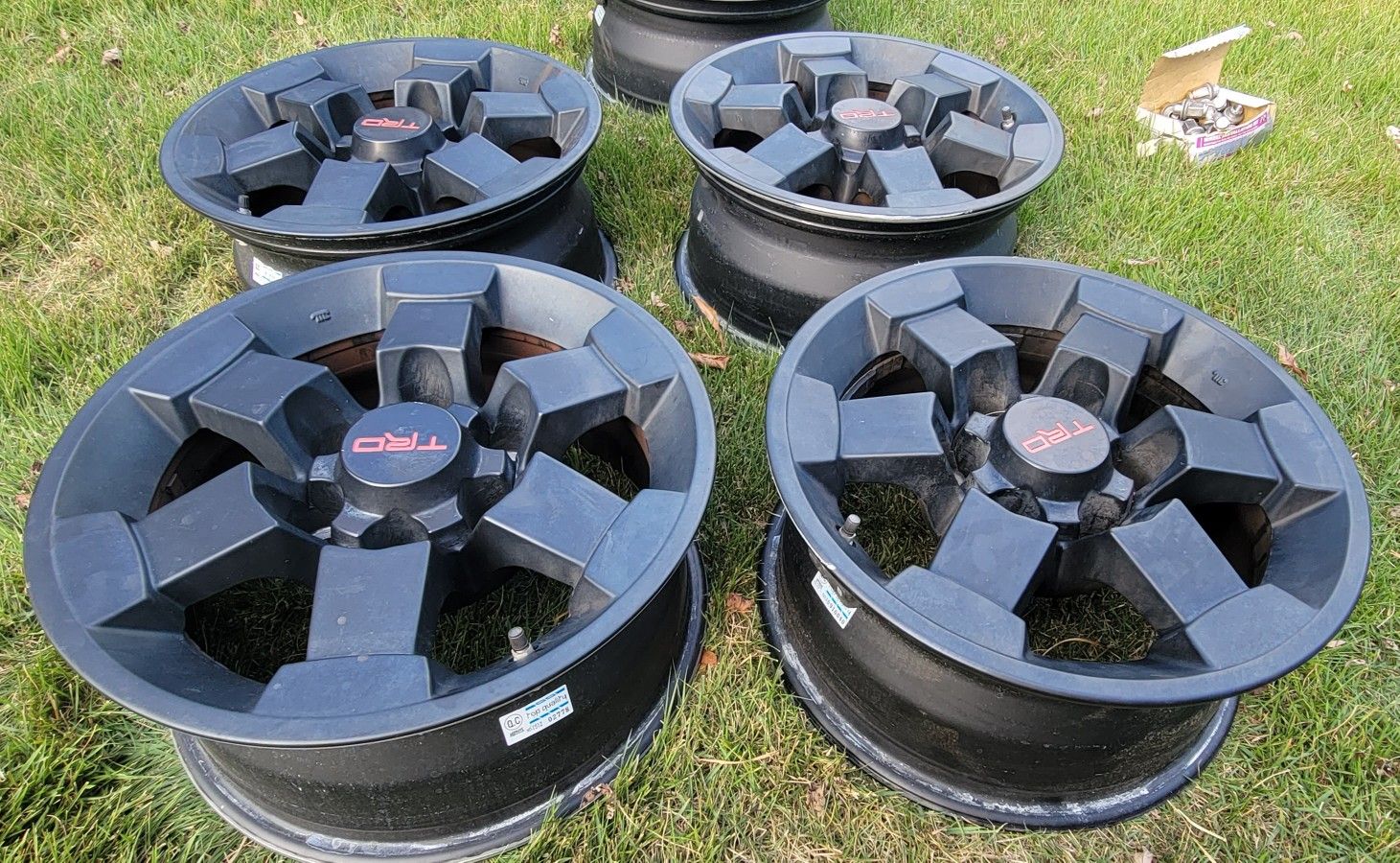 (5) 16in TRD Stock Wheels