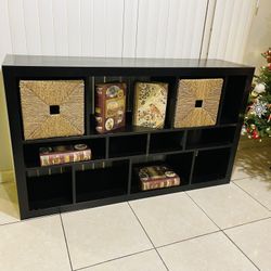 Cube Storage Organizer . Bookshelf .console Table .shelving Unit 