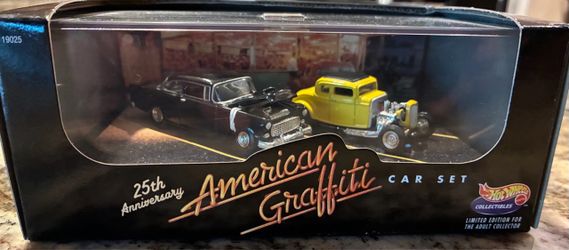 Hot Wheels Mels Drive-in 25th Anniversary American Graffiti car set