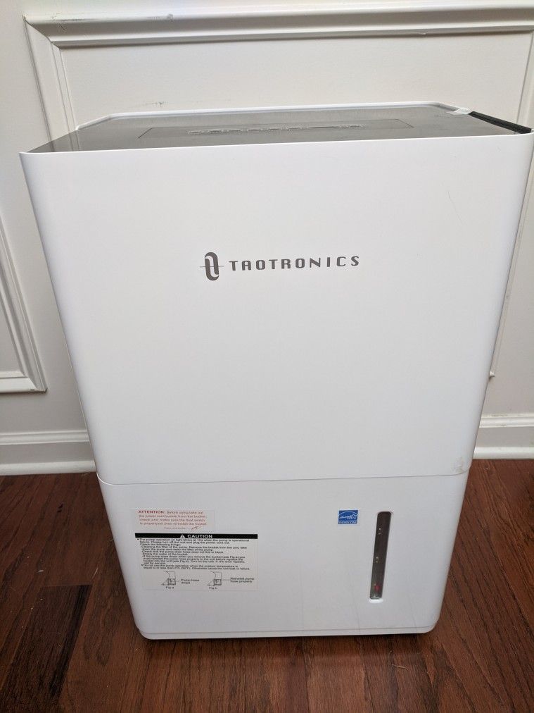 TaoTronics Dehumidifier with Pump 50 Pint for 4500 Sq. Ft TT-EE015