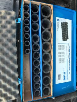 Grey Pneumatic 8026MD - 3/4" Dr 26-PC Deep Metric Master Socket Set (19-50mm)