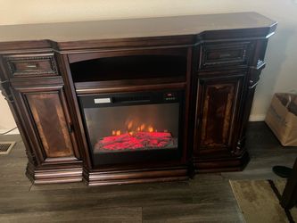 Entertainment center/ fireplace
