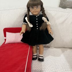 Original Molly American Girl Doll + Bed 
