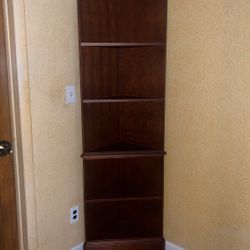 Wood Corner Shelf