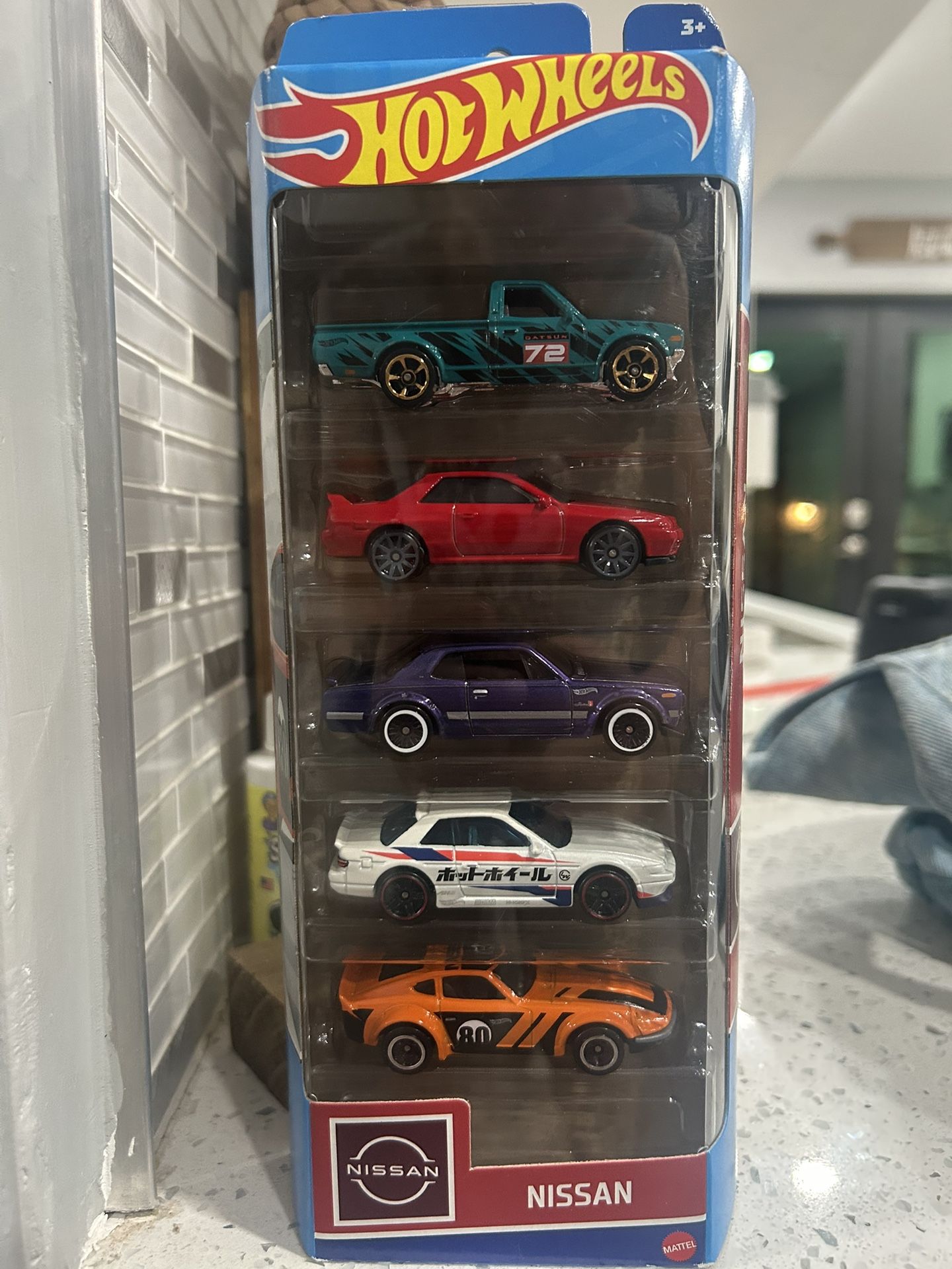 Hot Wheels Nissan 5 Pack