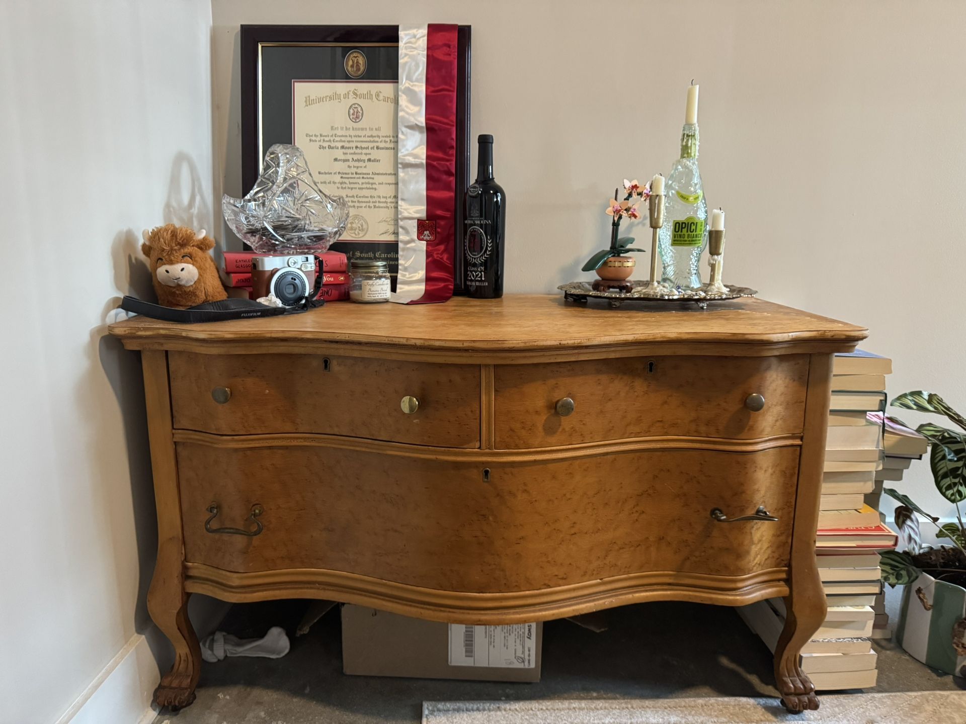 Antique Three Drawer Dresser