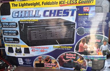Chill Chest Ice-less collapsible cooler