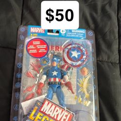 Marvel Legends Captain America Figure Toy 